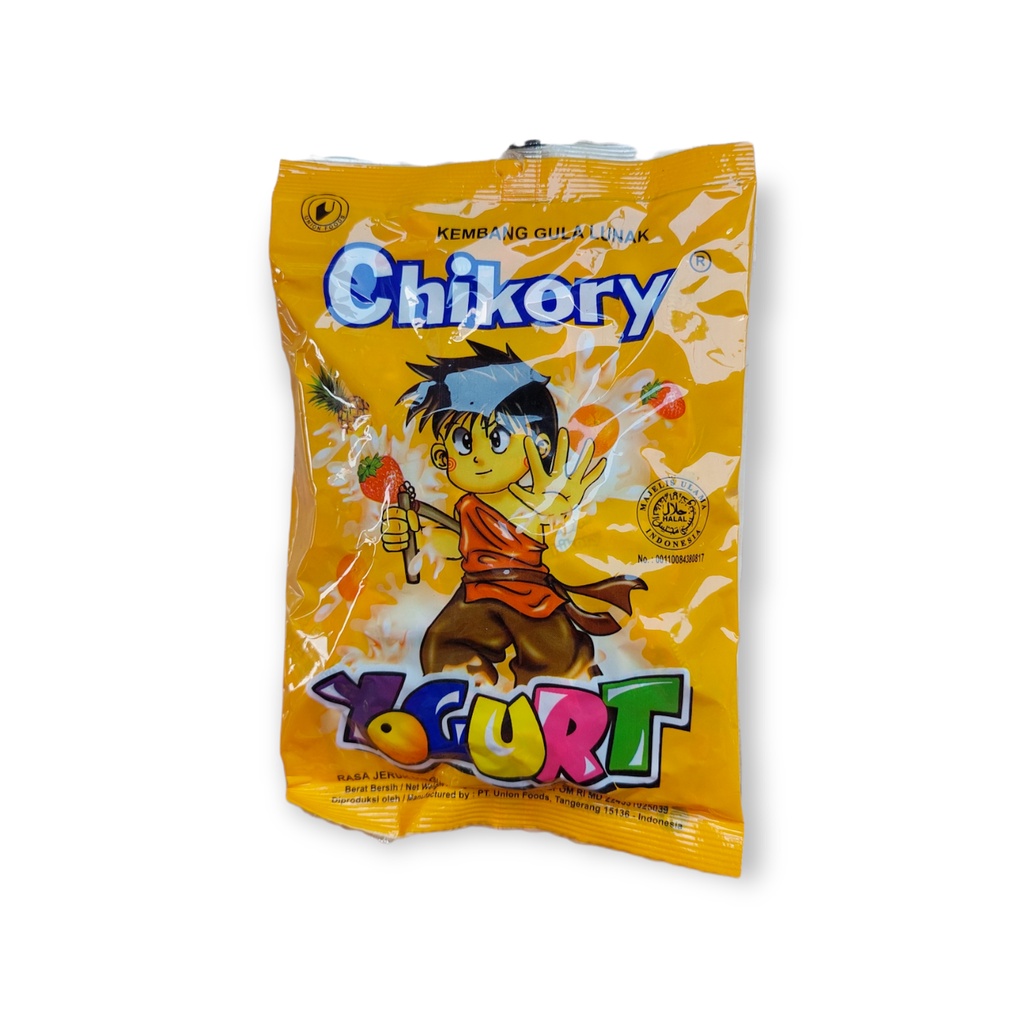 

Chikory Kembang Gula Lunak Yogurt Permen Candy isi 40Pcs