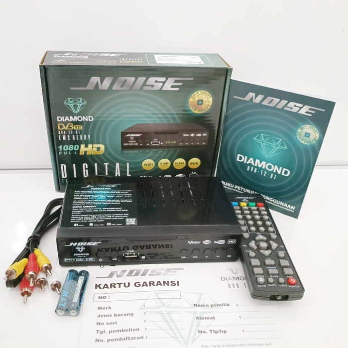 [BAYAR DI TEMPAT] DIGITAL TV SET TOP BOX DVBT 2 MEREK NOISE DIAMOND EWS READY KUALITAS TERBAIK
