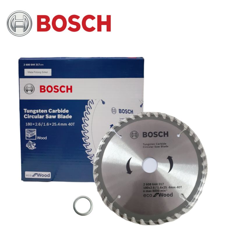 BOSCH Mata Gergaji Circular / CIRCLE SAW 7 X 40 T/ BOSCH ECO ORIGINAL POTONG KAYU