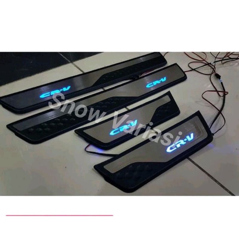 Sillplate Silplate Samping Led Honda Crv Turbo 2017-2019 Up Hot Sale