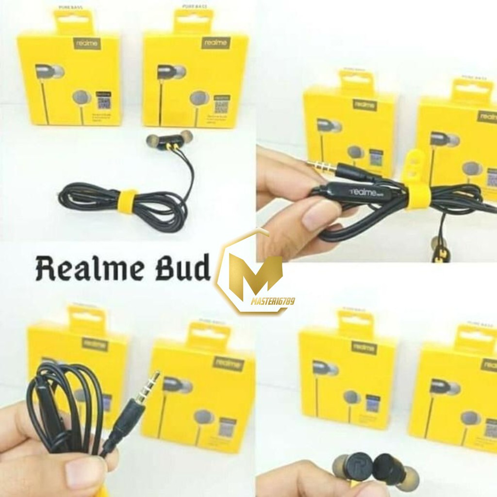 BM062 Handsfree Earphone Headset Realme Suara Bagus MA51