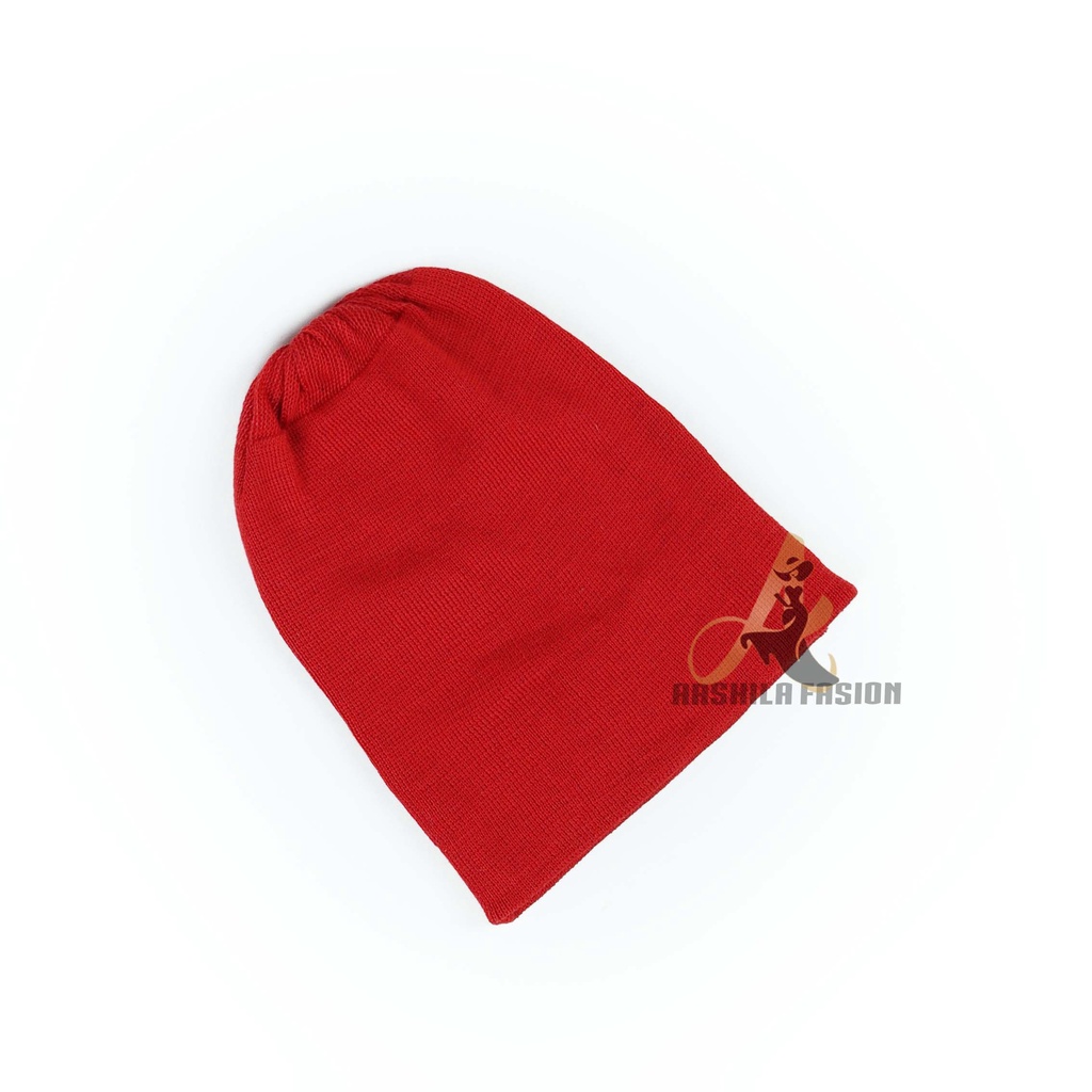 Topi Bayi Kupluk Polos Skater Gratis Bordir Nama Anak
