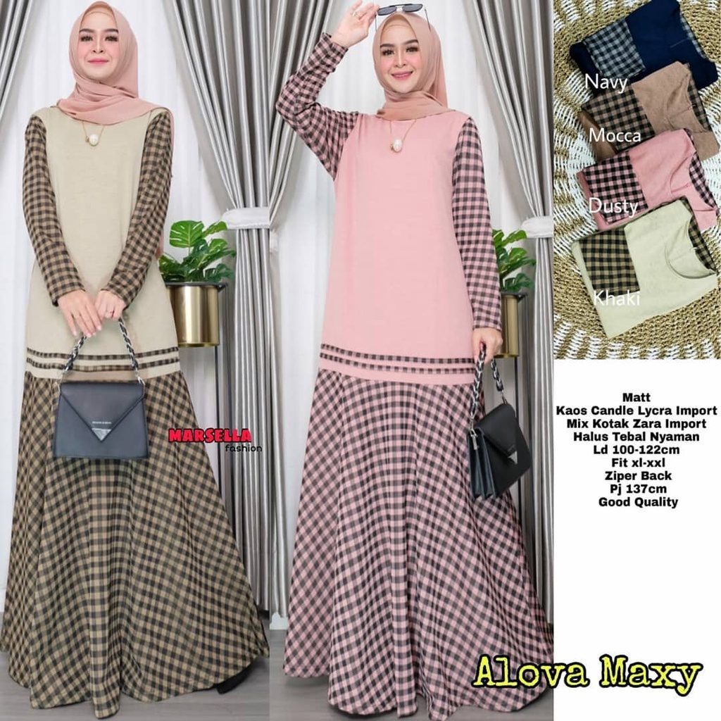 Gamis Duyung Mermaid Kaos Import Terbaru Grosir Ori Solo by Marsella Hijab Fashion Solo