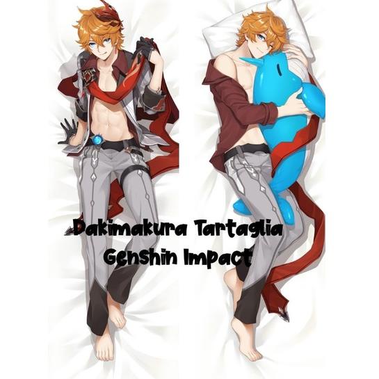 [KODE BARANG BO6907Z] Dakimakura Tartaglia Genshin Impact (Dakimakura Childe)