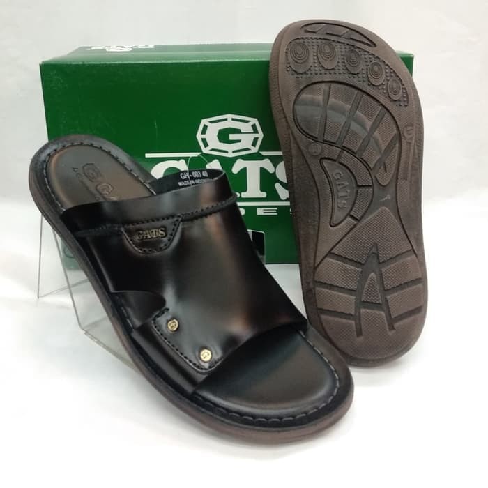Sandal pria Gats GH003 sendal kulit terbaru ori  terbaru by gats