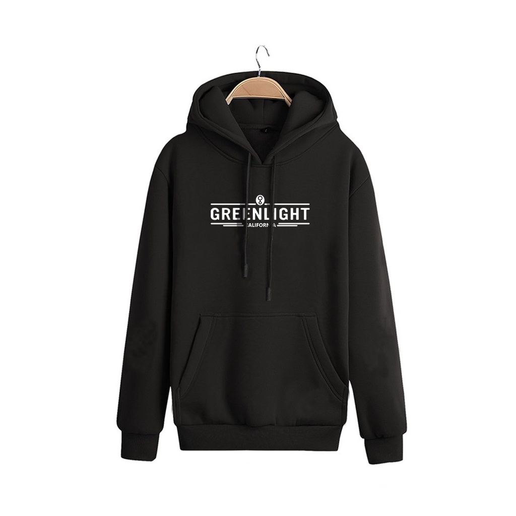 Switer Hoodie Greenlight Jumbo L - 5XL Pria Wanita / Hoodie Oversize Pria Wanita Distro