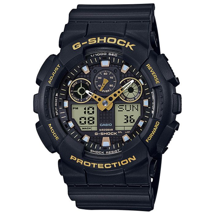 CASIO G-SHOCK GA 100GBX GA-100GBX ORIGINAL GARANSI RESMI