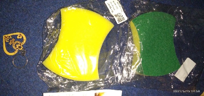 Microfiber Dish Cleaning Sponge Wipe / High Density Sponge Wipe / Magic Dish Cleaning Sponge / Nano Clean Rub / Kitchen Scouring Supplies