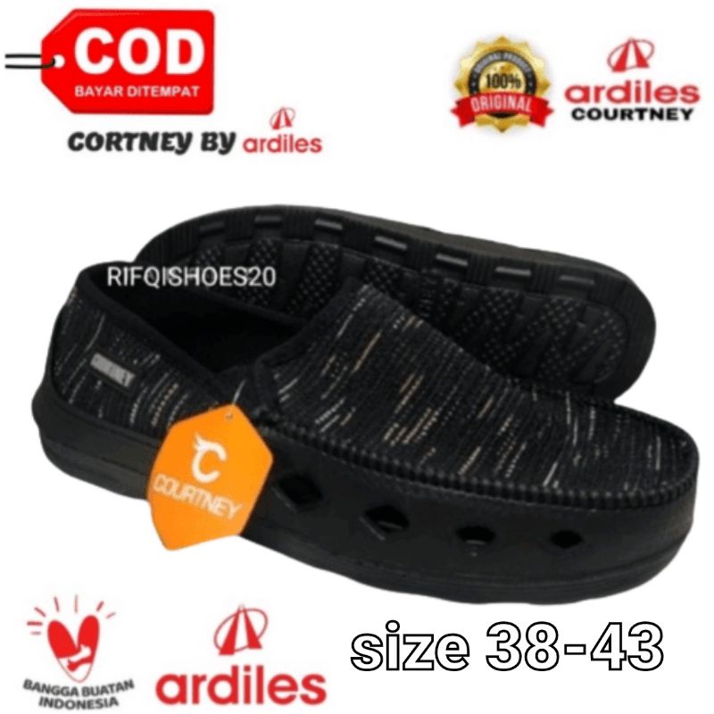 GY86X Sepatu Ardiles / Sepatu spider COURTNEY / Sepatu Slip-On / Sepatu Kasual / Sepatu Pria / Sepat