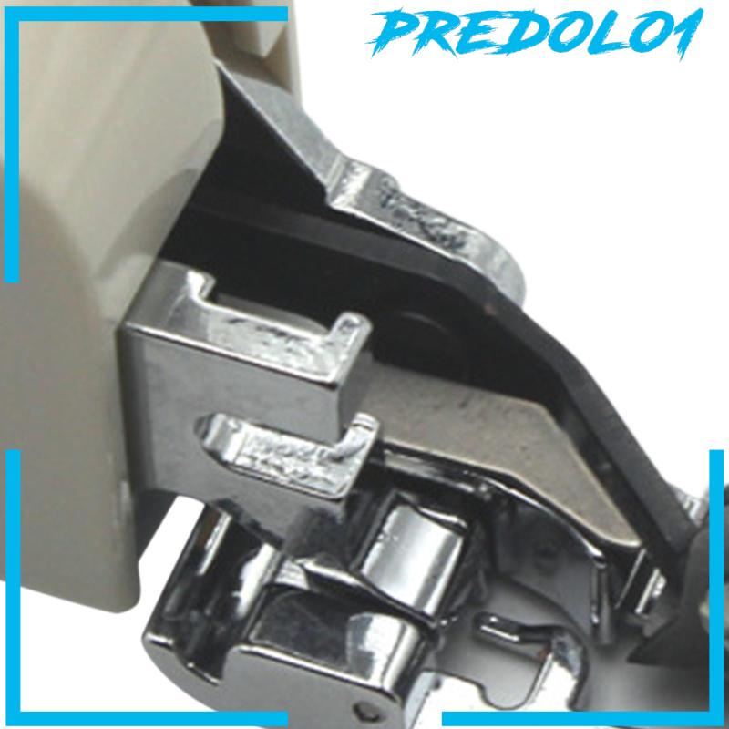 [PREDOLO1] Domestic Sewing Machine Side Cutter Overlock Presser Foot Attachment Tool