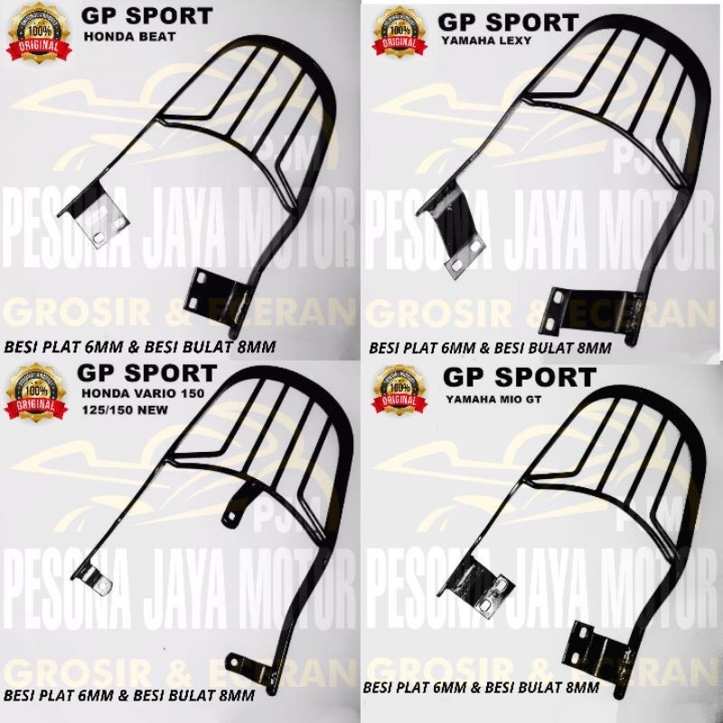 Breket Box Tebal Behel Box Belakang Motor / Gp Sport Motor Vario ,Mio Soul Gt, Xeon Gt, X- Ride,