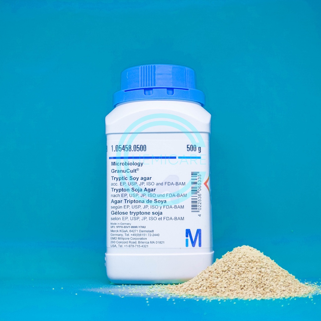 Tryptic Soy Agar (TSA) / 1.05458.0500 / Merck / Microbiology / 500g