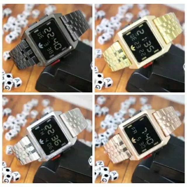 Jam Tangan ADIDAS 9097 Rantai Stainless Steel