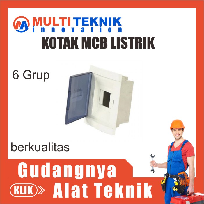 Kotak Mcb Tanam Listrik 6 Grup Presto MT517