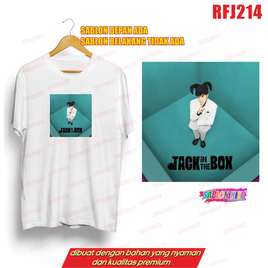 MURAH!!! KAOS JHOPE RFJ214 JACK IN THE BOX KOTAK JIMIN JUNGKOOK TAEHYUNG