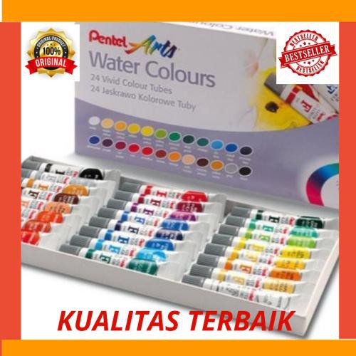 

Best Pentel Arts 24 Water Colours / Cat Air 24 Warna WFRS-24