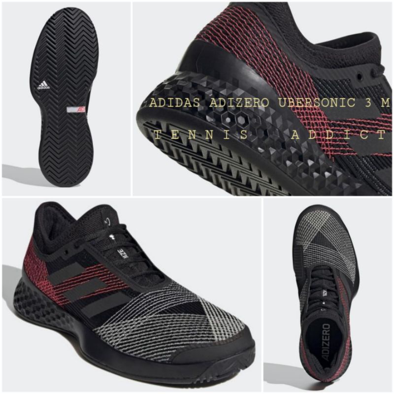 Sepatu Tenis Tennis Adidas Adizero Ubersonic 3 M Original