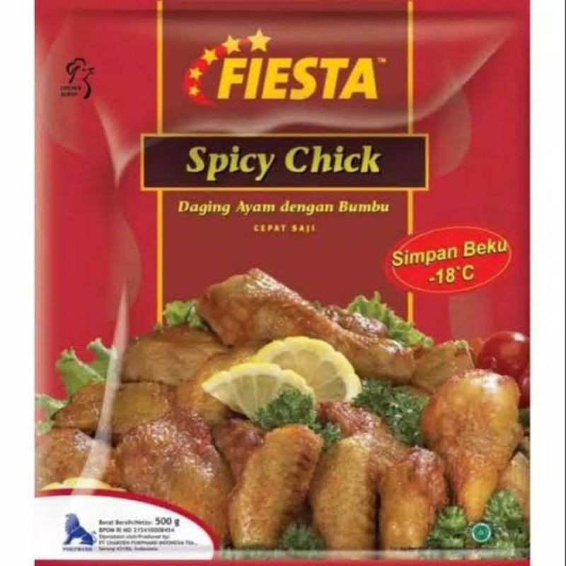 

Frozen Bandug Fiesta spicy chick 400gr