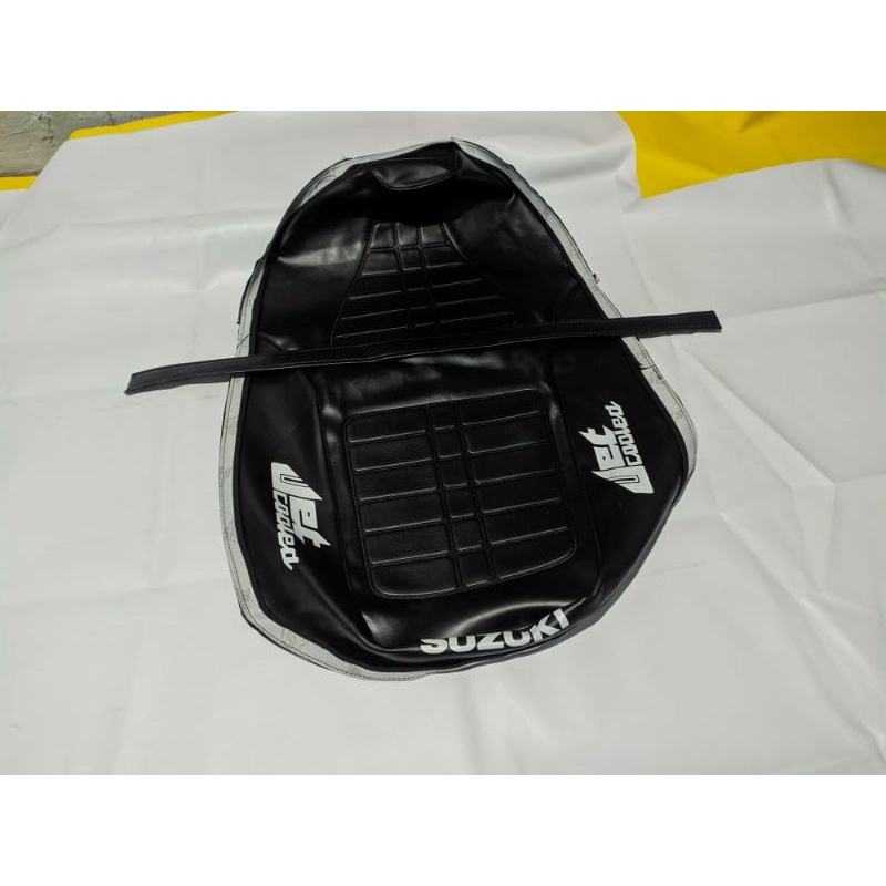 kulit jok motor rc100 jet colet set sabuk
