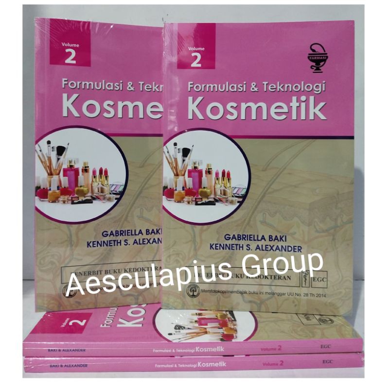 Formulasi & Teknologi Kosmetik Vol 2/EGC