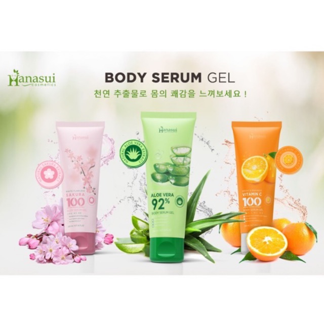 Hanasui Body Serum Vitamin C Aloe Vera