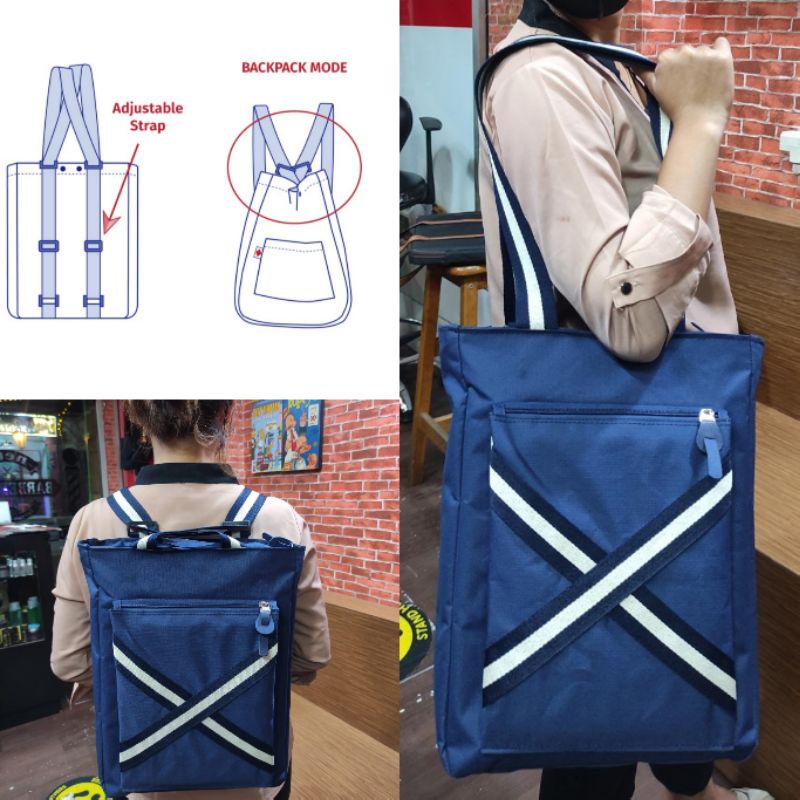 Tote Bag Connect Multifungsi Tas