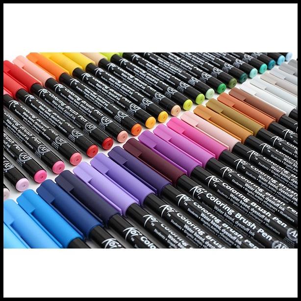 

Ter Sakura Koi Coloring Brush Pen - 48 Color Set