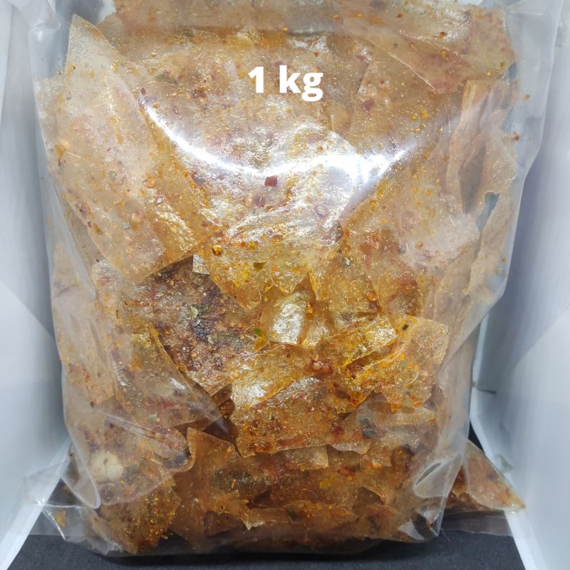 keripik kaca pedas daun jeruk 1kg