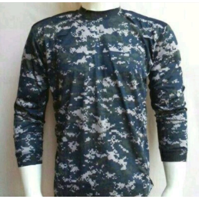 KAOS T-SHIRT PANJANG LORENG nevysyal pANJANG LORENG ARMY/KAOS  PANJANG DECKER LORENG