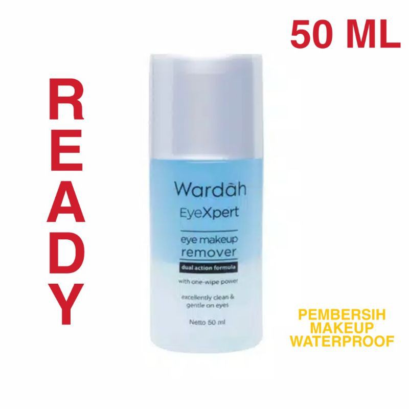 MAKE UP REMOVER WARDAH EYEXPERT / PEMBERSIH MAKE UP WATER PROOR