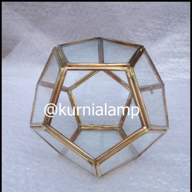 

Pentagon 16 cm...kita packing bubble wrap tebal ya