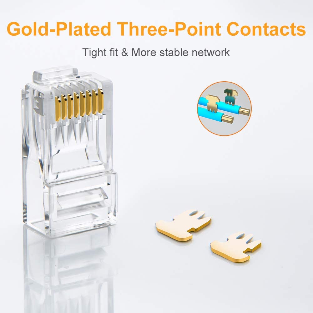 Konektor Rj45 cat5 / connector RJ45 / connector kabel lan