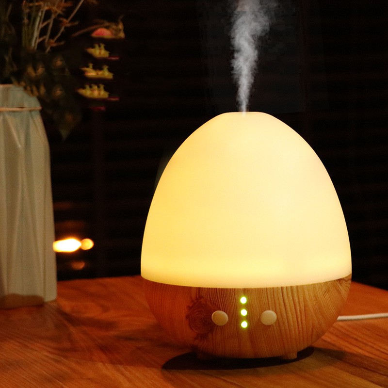 Lampu Tidur LED Aromatherapy Air Humidifier Oil Diffuser Model Telur