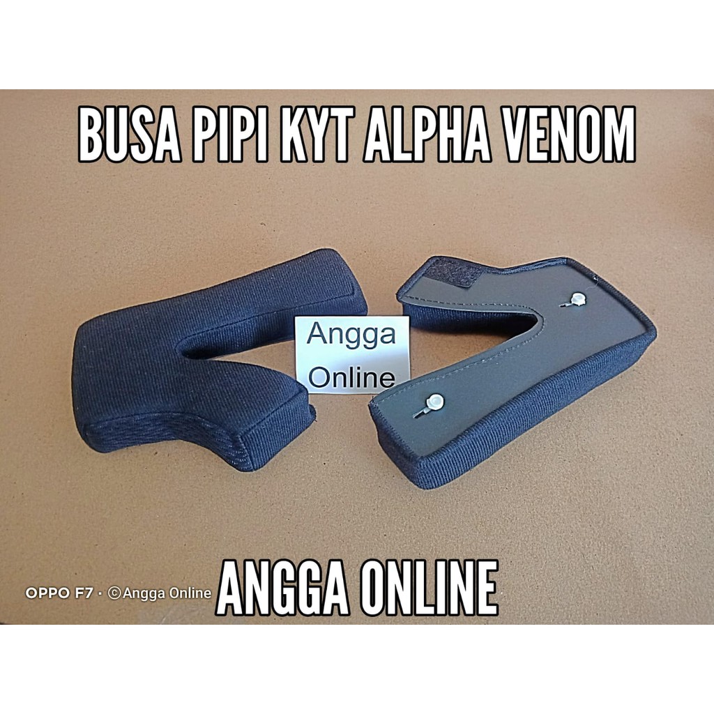 sparepart  kyt Alpha venom, busa helm, visor  original kyt alpha venom