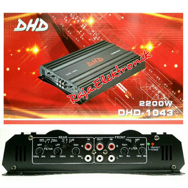 Power DHD Ampli Mobil Car Amplifier Mobil Power Supply Mobil Bass Booster