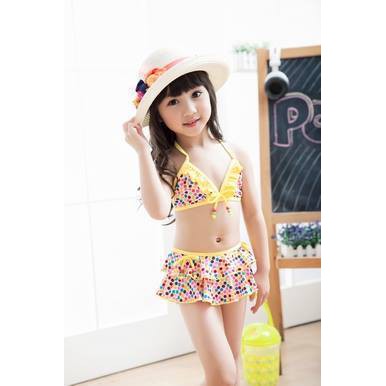 BIKINI POLCA YELLOW  /BAJU RENANG