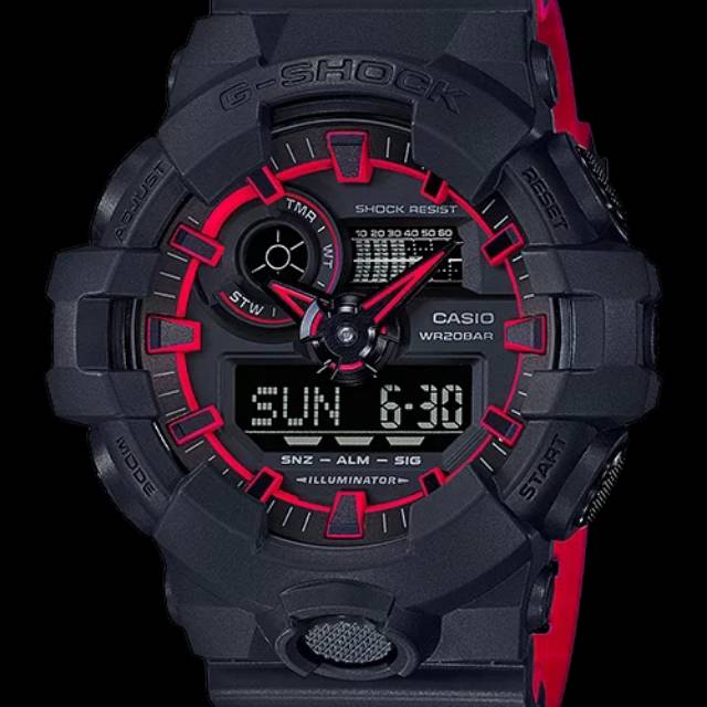 Jam Tangan Pria Casio G-shok Original GA-700SE-1A4