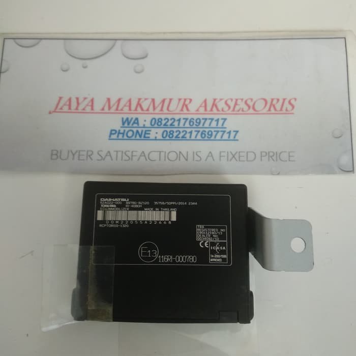 Ecu Immobilizer Komputer Immobilizer Toyota Rush 89780-BZ120 Original