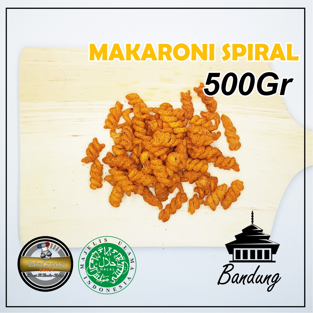 

Makaroni Spiral 500 gram / Spiral / Uril