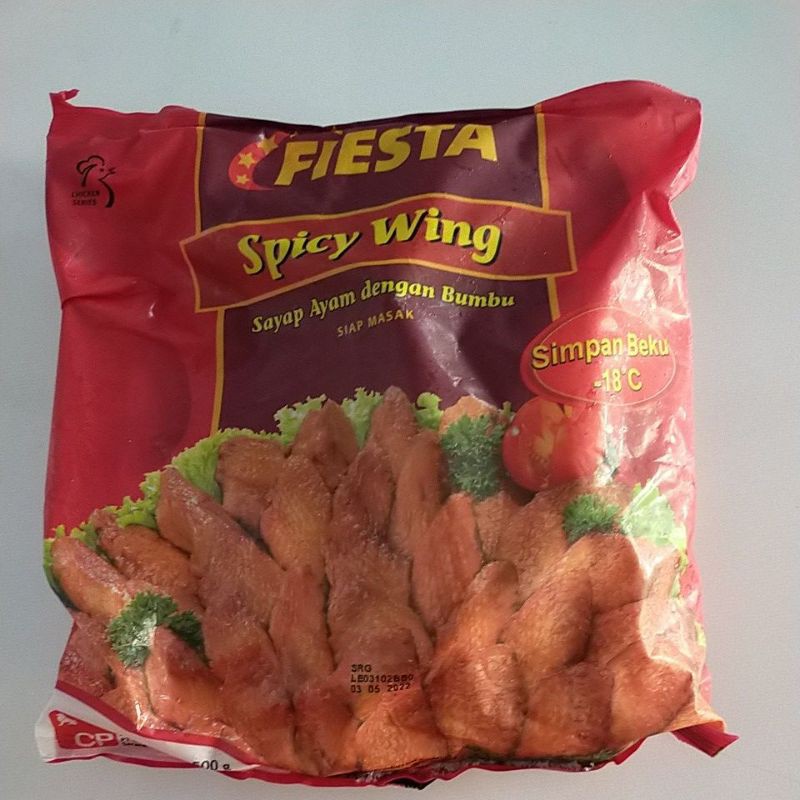 

Fiesta Spicy Wing 500 gr
