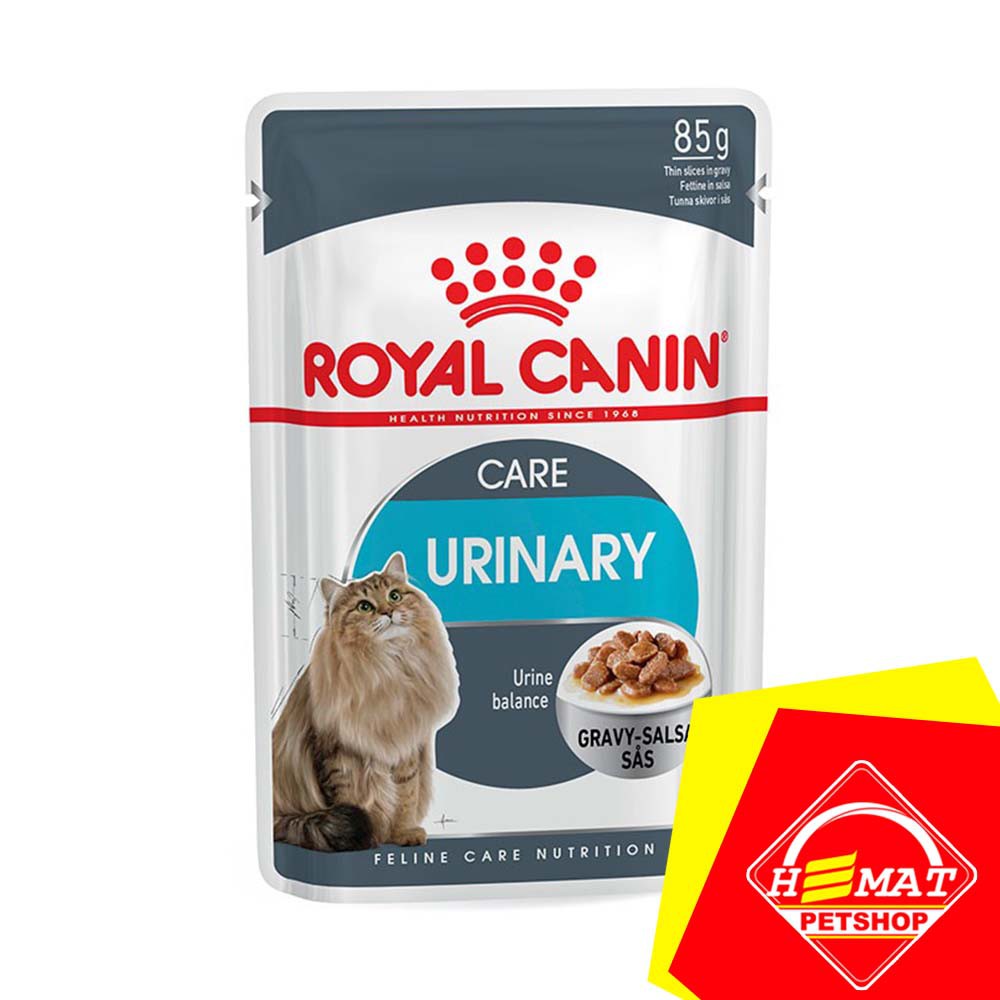 Makanan Kucing Royal Canin Urinary Pouch Sachet Wet Food Saset 85 gram