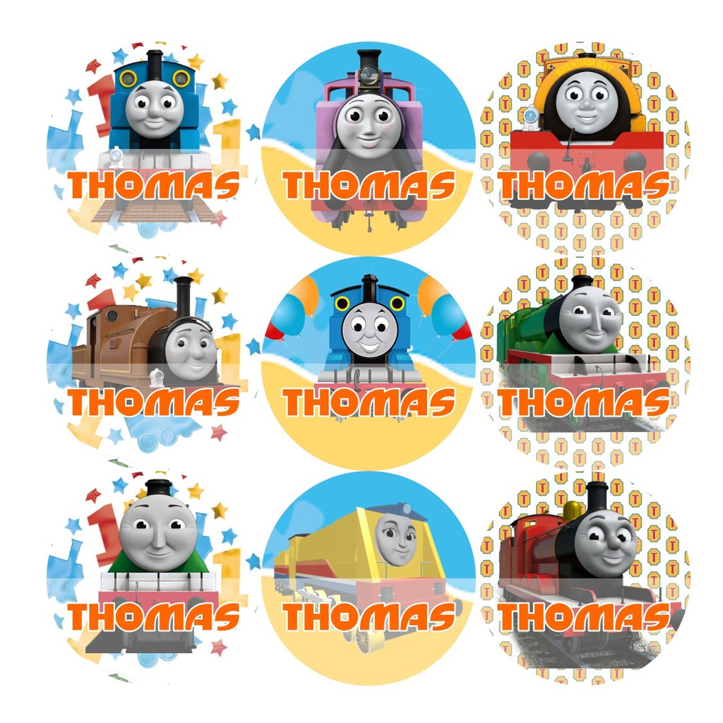 

STIKER NAMA CIRCLE THOMAS N FRIEND'S