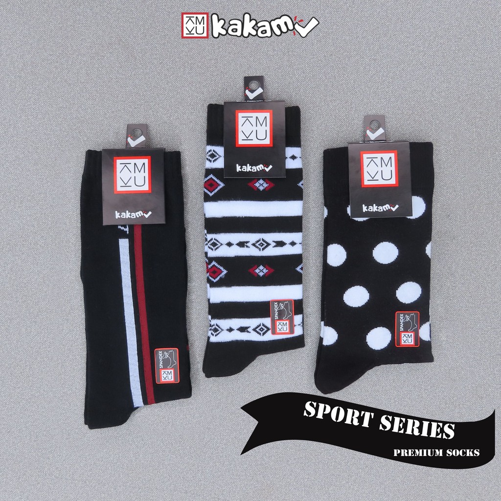 Kakamu Kaos Kaki Sport Dewasa / Sepeda / MTB/ Roadbike / Gravel