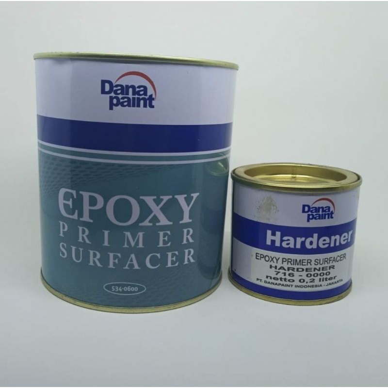 Jual Dana Paint Epoxy Primer Surfacer 1 Ltr Shopee Indonesia