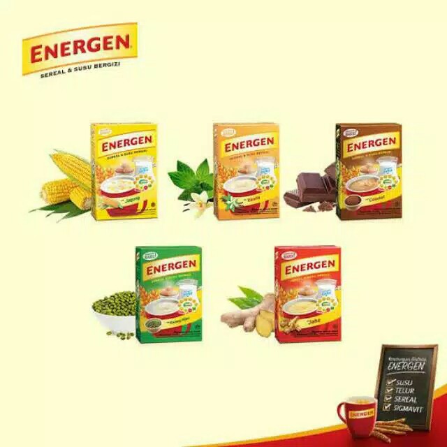 

ENERGEN BOX - isi 5 sachet @ 30gr