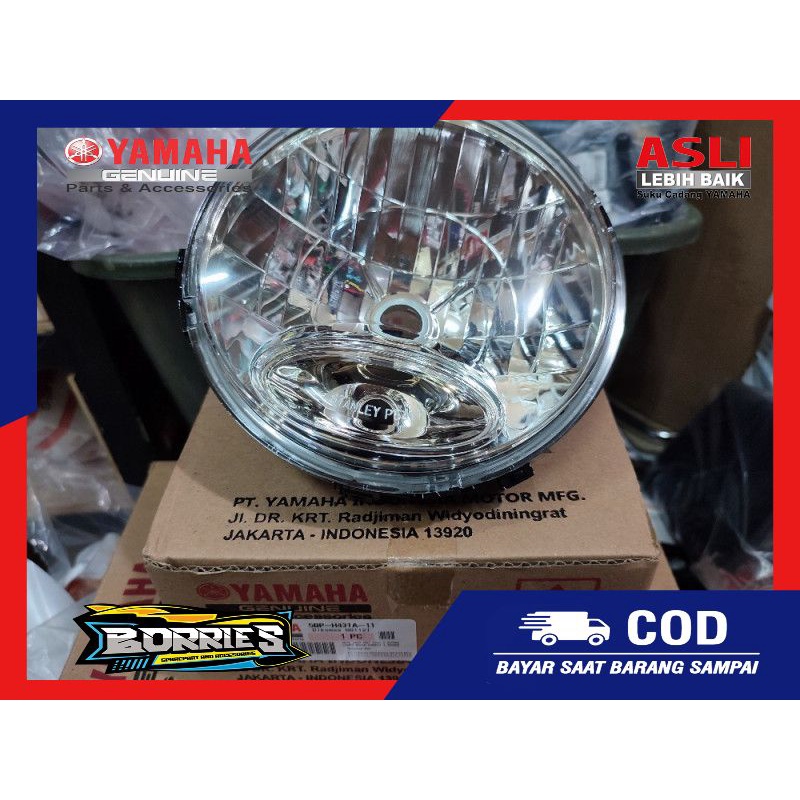 Reflektor Only Lampu Depan Bulat Original Yamaha RXKING RX KING SCORPIO 5BP-H431A-11