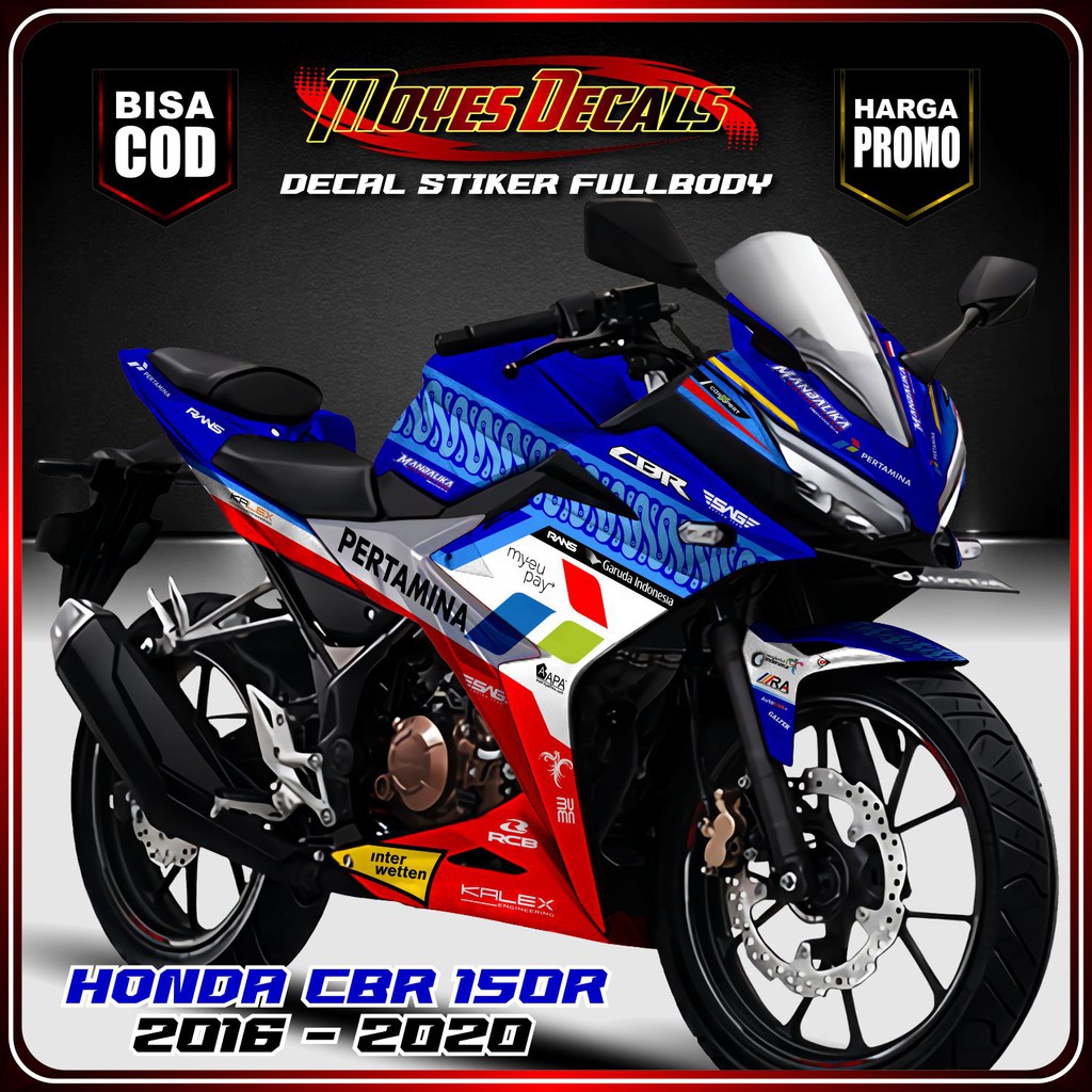 decal stiler cbr150r mandalika stiker motor cbr150r mandalika stiker motor honda cbr150r mandalika s