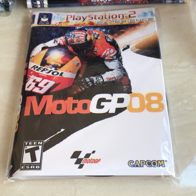 Kaset Game PS 2 - Play Station 2 Moto GP 08