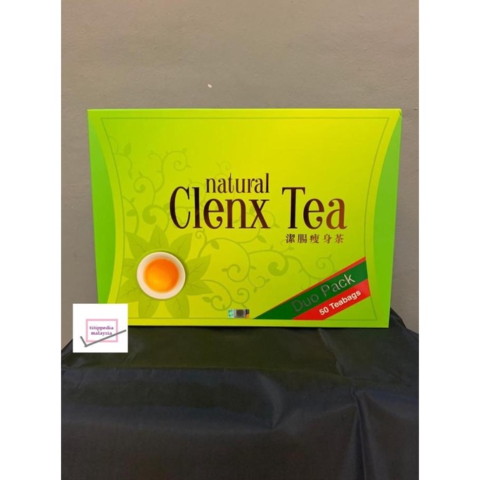 

(BISA COD) Natural Clenx Tea 50pcs 1box DISKON Kode 210
