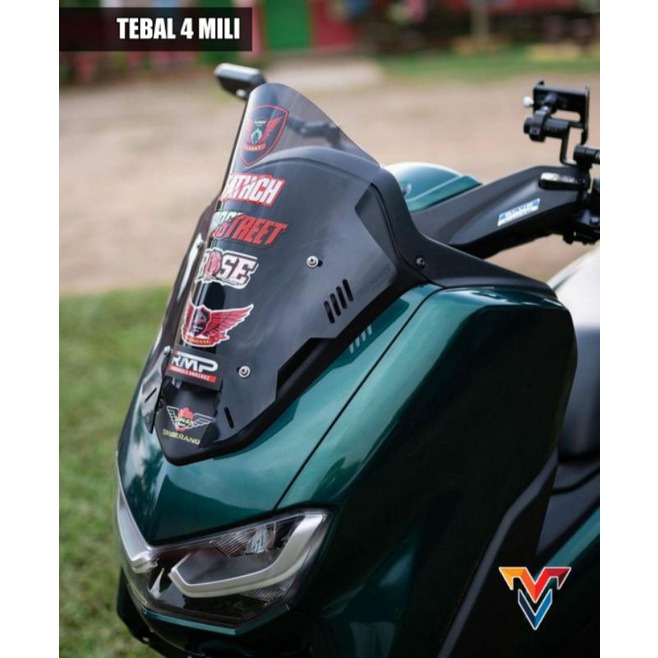 WINDSHIELD NMAX NEW ALL NEW NMAX 2020 TEBAL 4 MILI VISOR YAMAHA NMAX TDR V3 MINI TDR NMAX